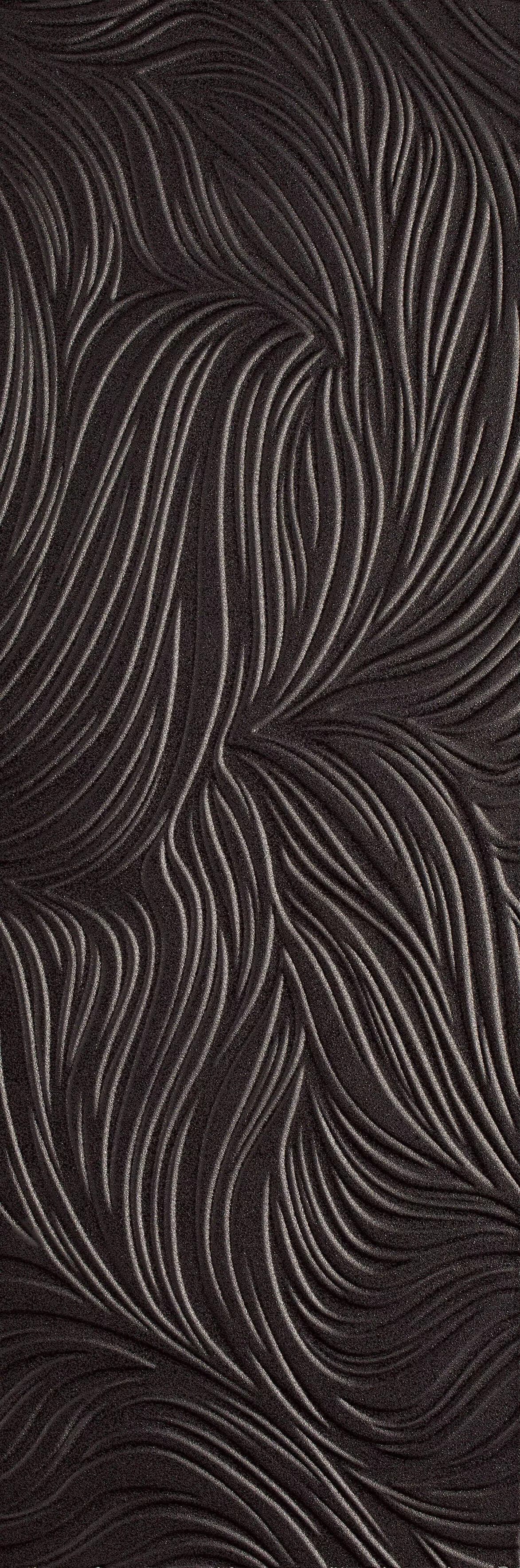 Настенная плитка Paradyz Elegant Supraface Nero A Structura Rekt., 29.8x89.8, под штукатурку, чёрная, матовая