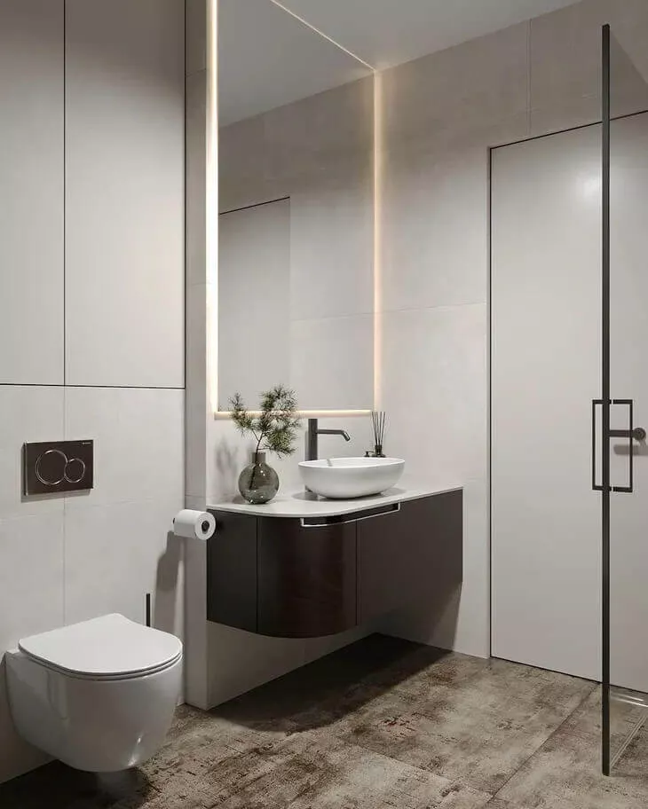 Напольная плитка Tau Ceramica Metal Steel, 60x120, под металл, коричневая, матовая