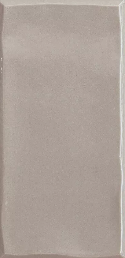 Керамогранит Ergon Tr3nd Majolica Shiny Grey, 12.5x25, под кирпич, серый, глянцевый