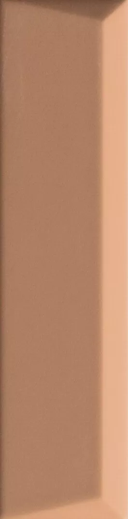 Настенная плитка 41zero42 Biscuit Peak Terra, 5x20, моноколор, оранжевая, матовая