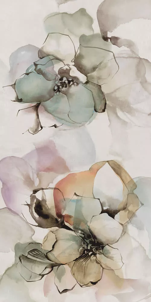 Декор ABK Do Up Dec.Progetto Cover Spring 4Pz, 120x240, флора, мультиколор, сатинированный