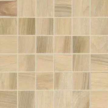 Мозаика Vallelunga Tabula Mosaico Noce, 30x30, под дерево, бежевая, матовая