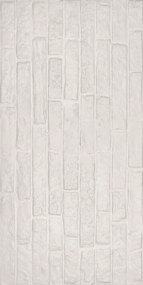 Керамогранит ABK Do Up Street White Matt Rett, 60x120, под кирпич, белый, матовый