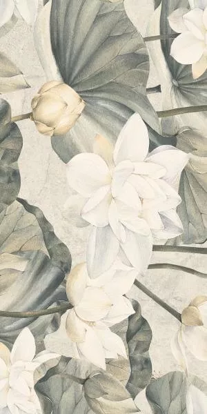 Декор Paradyz Dream Uniwersalny Panel, 30x60, флора, бежевый, глянцевый