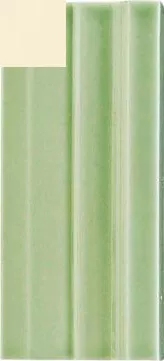 Бордюр Ceramica Grazia Listelli Toro Panna, 5.5x13, моноколор, бежевый, глянцевый