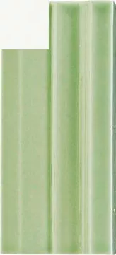 Бордюр Ceramica Grazia Listelli Toro Bianco, 5.5x13, моноколор, белый, глянцевый