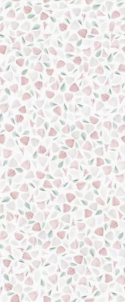 Настенная плитка Gracia Ceramica Sweety Multi wall 03, 25x60, флора, белая, глянцевая