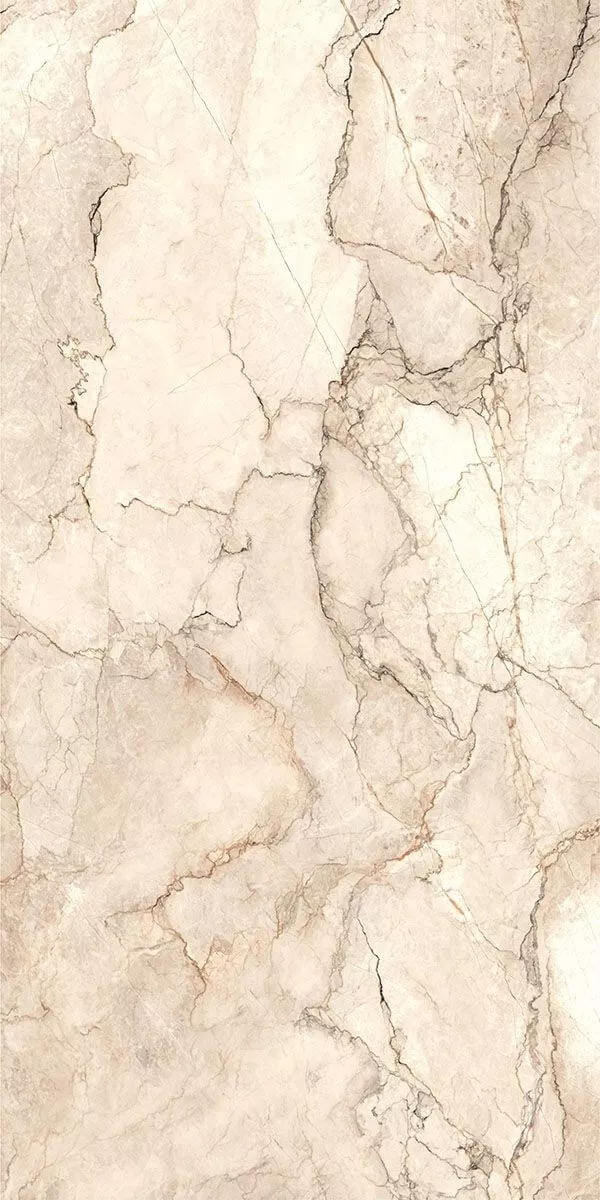 Керамогранит Ava Bolgheri Stone Beige Nat Ret, 60x120, под мрамор, бежевый, матовый