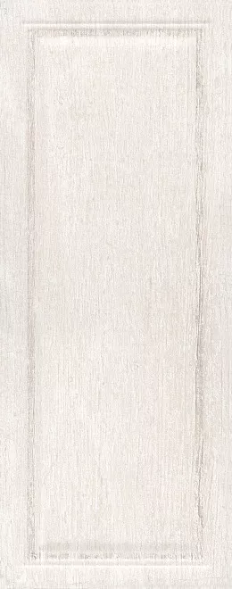 Настенная плитка Kerama Marazzi Кантри Шик Белый панель, 20x50, под дерево, белая, матовая