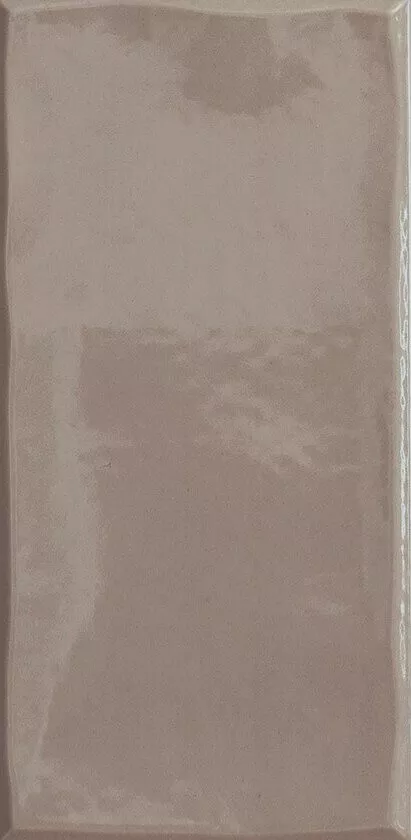 Керамогранит Ergon Tr3nd Majolica Shiny Smoke, 12.5x25, под кирпич, коричневый, глянцевый