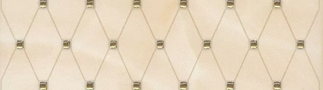 Бордюр Kerama Marazzi Летний сад Беж AD/B287/8260, 5.7x20, геометрия, бежевый, глянцевый