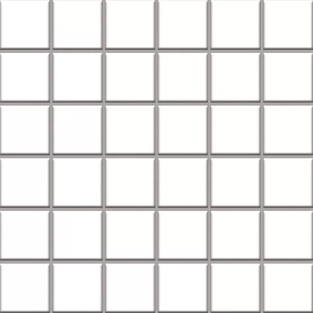 Мозаика Paradyz Albir Bianco Mozaika Prasowana K., 29.8x29.8, моноколор, белая, матовая