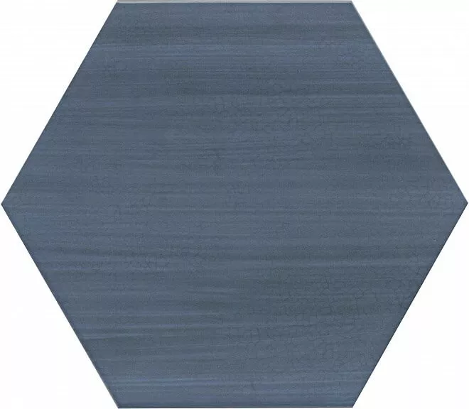Настенная плитка Kerama Marazzi Макарена Синий, 20x23, моноколор, синяя, глянцевая