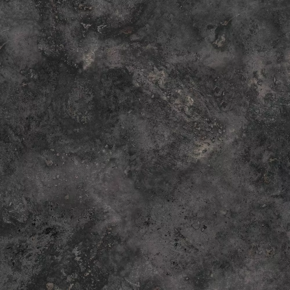 Керамогранит Atlas Concorde Aix Fumee, 75x75, под камень, антрацит, матовый