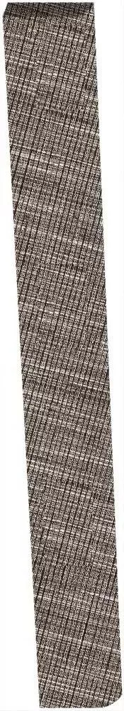 Плинтус Sant'Agostino Tailorart Battiscopa Brown, 7.3x90, под текстиль, коричневый, матовый