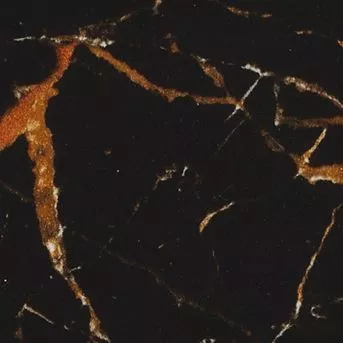 Вставка Grespania Palace Leyre-2 Rodas, 8x8, под мрамор, чёрная, глянцевая