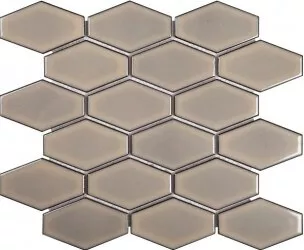 Мозаика Imagine Mosaic Керамика KDM3-4R, 26.8x29.4, под майолику, бежевая, глянцевая