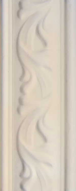 Бордюр Fabresa Artisan Hueso Border Mate, 8x20, орнамент, бежевый, матовый