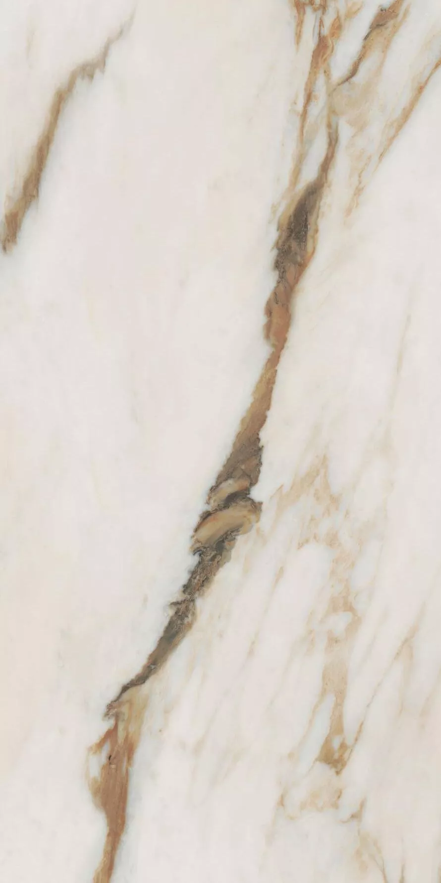 Керамогранит ABK Sensi Signoria Calacatta Vena Oro Lux R, 60x120, под мрамор, бежевый, полированный