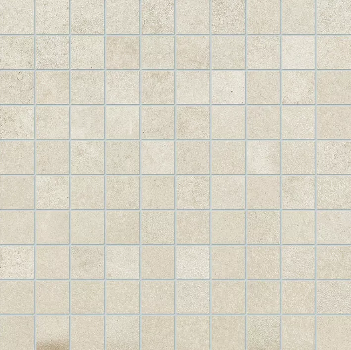 Мозаика Ergon Tr3nd Mosaico  Ivory, 30x30, под мозаику, бежевая, матовая