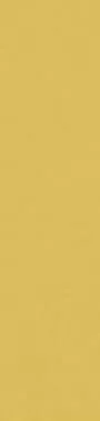Настенная плитка Ceramica Grazia Listelli Oro, 6.5x26, моноколор, жёлтая, глянцевая