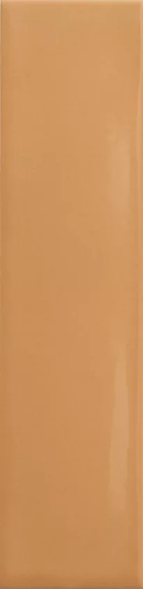 Настенная плитка 41zero42 Kappa Tangerine, 5x20, моноколор, оранжевая, глянцевая