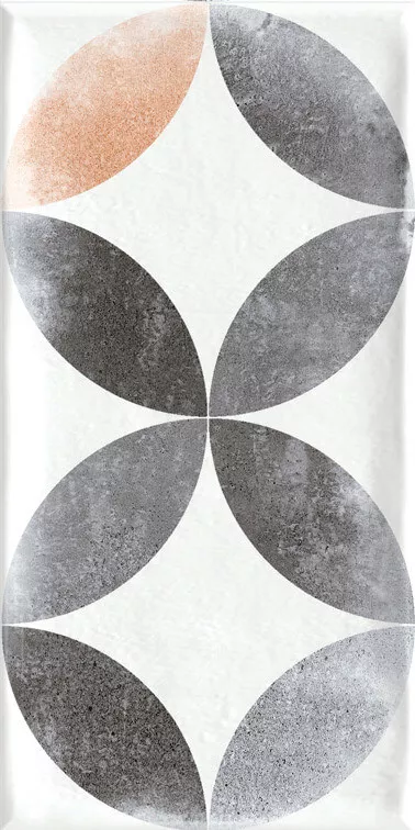 Декор Vives Etnia Amhara Multicolor, 10x20, геометрия, мультиколор, матовый