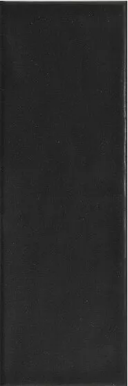 Настенная плитка Equipe Country Anthracite Matt, 6.5x20, моноколор, чёрная, матовая