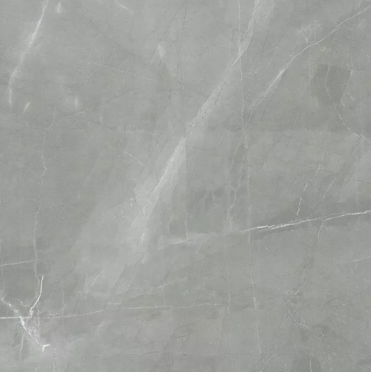 Керамогранит Cerim Timeless Amani Grey Luc  Ret, 80x80, под камень, серый, глянцевый