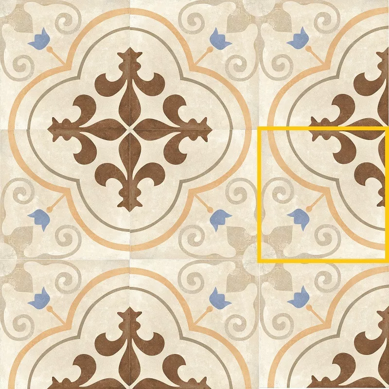 Керамогранит RHS-Rondine Swing Multicolor 03 Beige, 20x20, под бетон, мультиколор, матовый