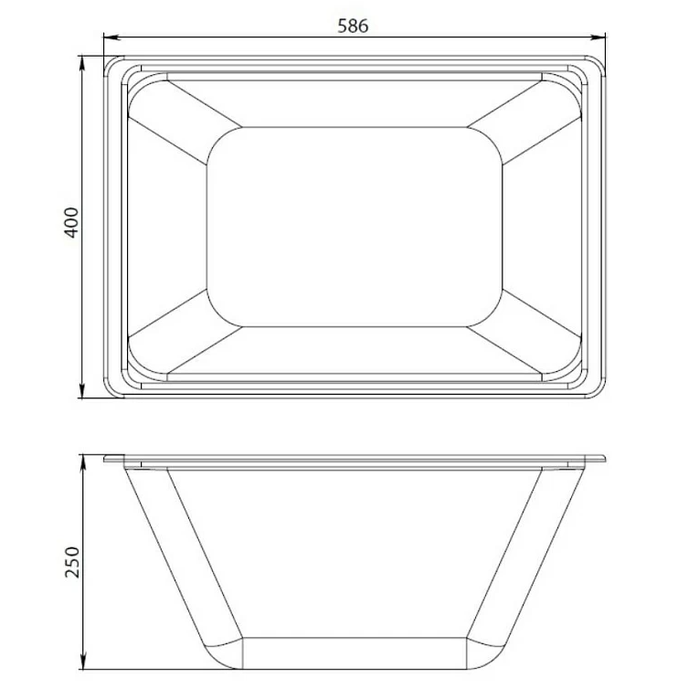 Контейнер для хранения Am.Pm Gem W90A-070-070W-C