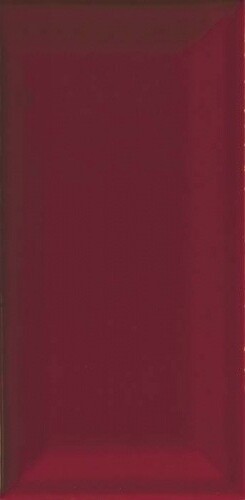 Настенная плитка CE.SI. Metro Diam. Vermiglio, 7.5x15, метро/кабанчик, красная, матовая