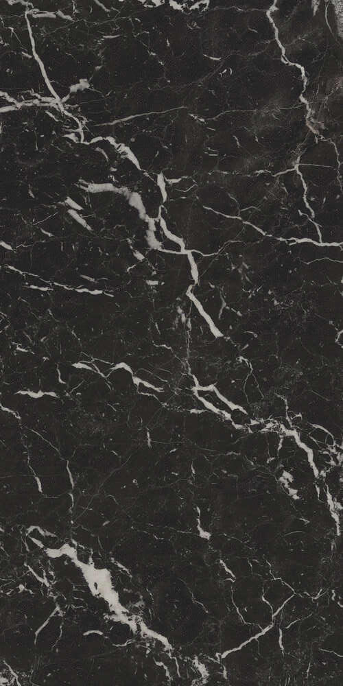 Керамогранит APE Black Hispania Matt Rect., 60x120, под мрамор, чёрный, матовый