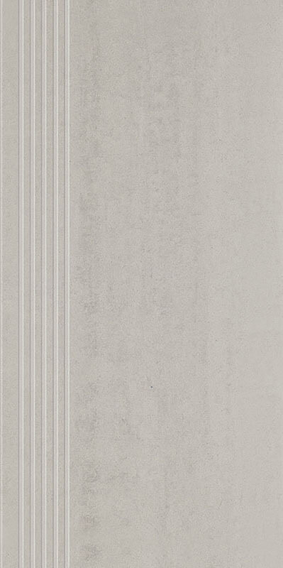 Ступень Paradyz Doblo Grys Stopnica Mat., 29.8x59.8, под камень, серая, матовая