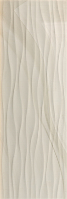 Настенная плитка Ceracasa Ceramica Absolute Ondas Sand, 25x73, под оникс, бежевая, полированная