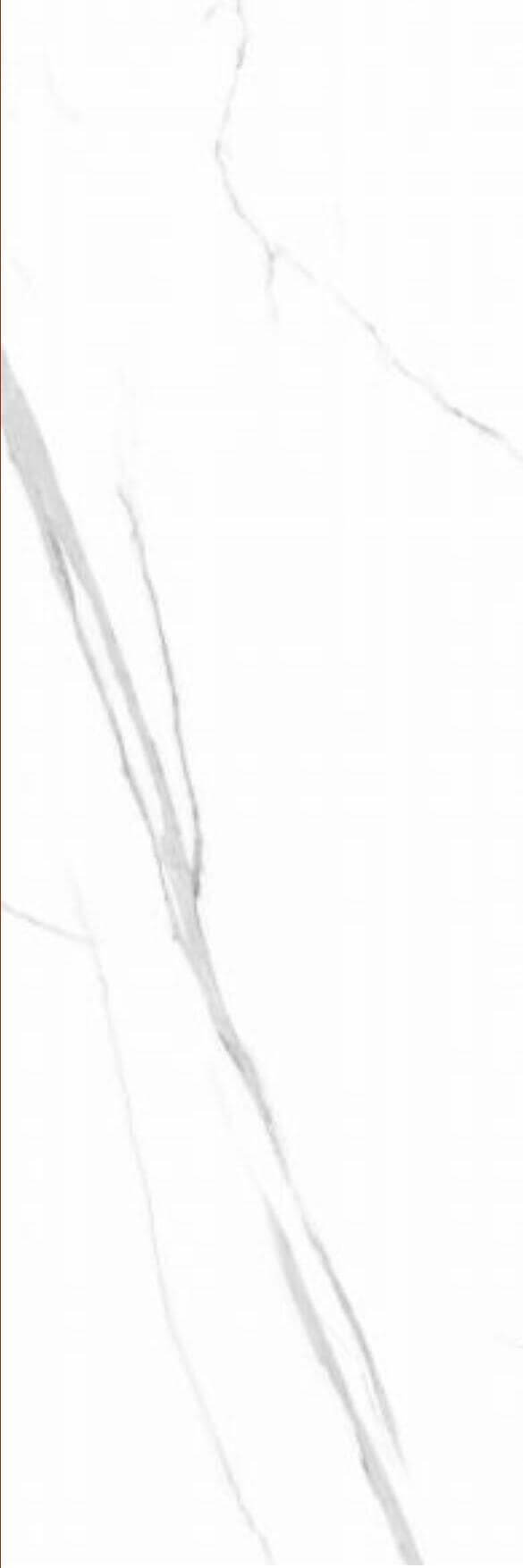 Настенная плитка Dogma Calacatta Shine Rettificato, 30x90, под мрамор, белая, глянцевая