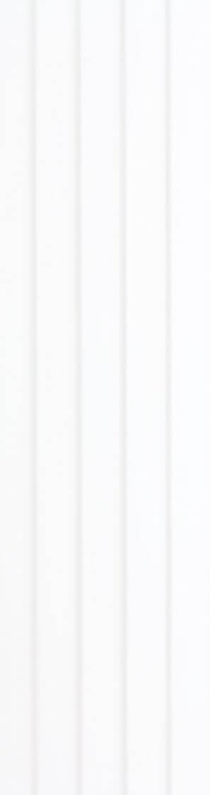 Настенная плитка Rako Boa WR1V5104, 30x90, геометрия, белая, рельефная