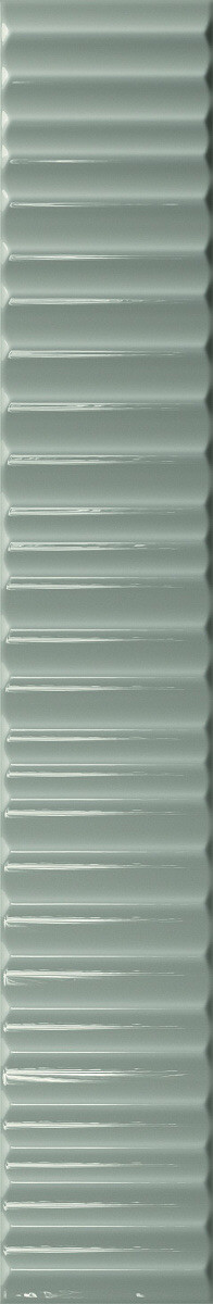 Настенная плитка Vilar Albaro Tokyo Iron Grey, 5x30, моноколор, серая, глянцевая