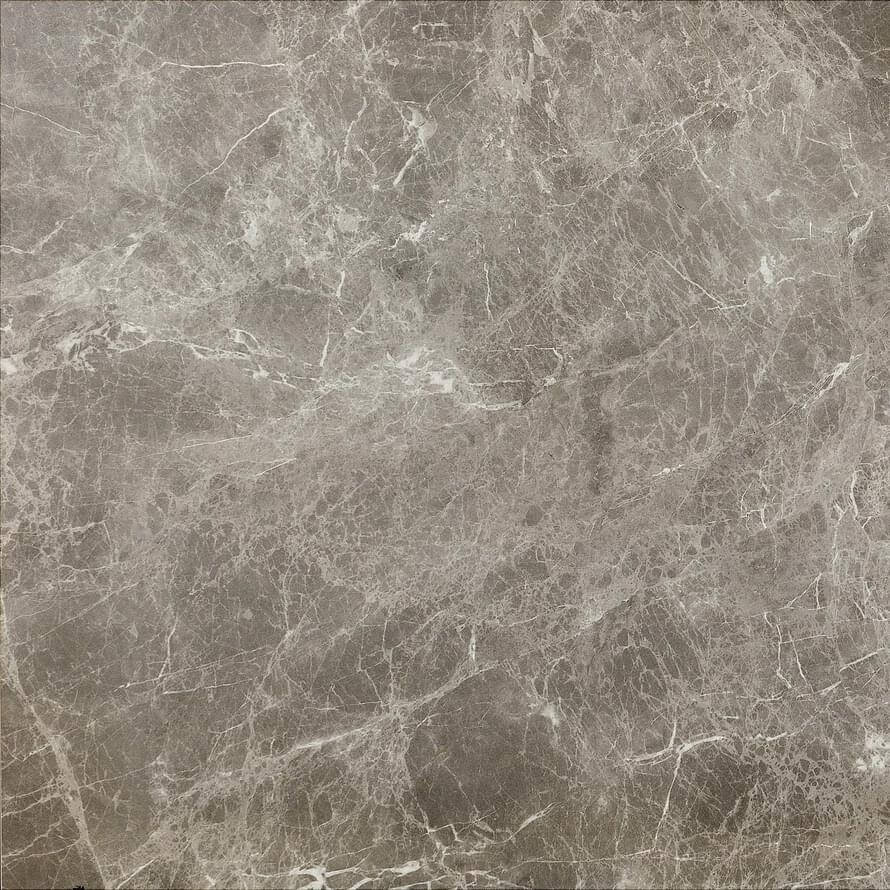 Керамогранит Fioranese Ceramica Marmorea Jolie Grey lev, 74x74, под камень, серый, полированный