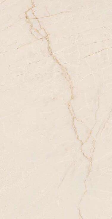 Керамогранит Gayafores Crema Avorio, 32x62.5, под мрамор, бежевый, матовый