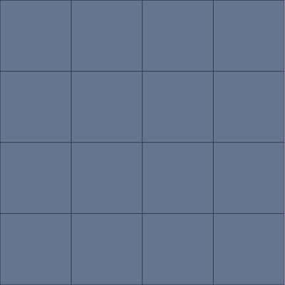 Керамогранит Keramark Фальш - квадрат Синий (плитка-модуль), 60x60, моноколор, синий, матовый