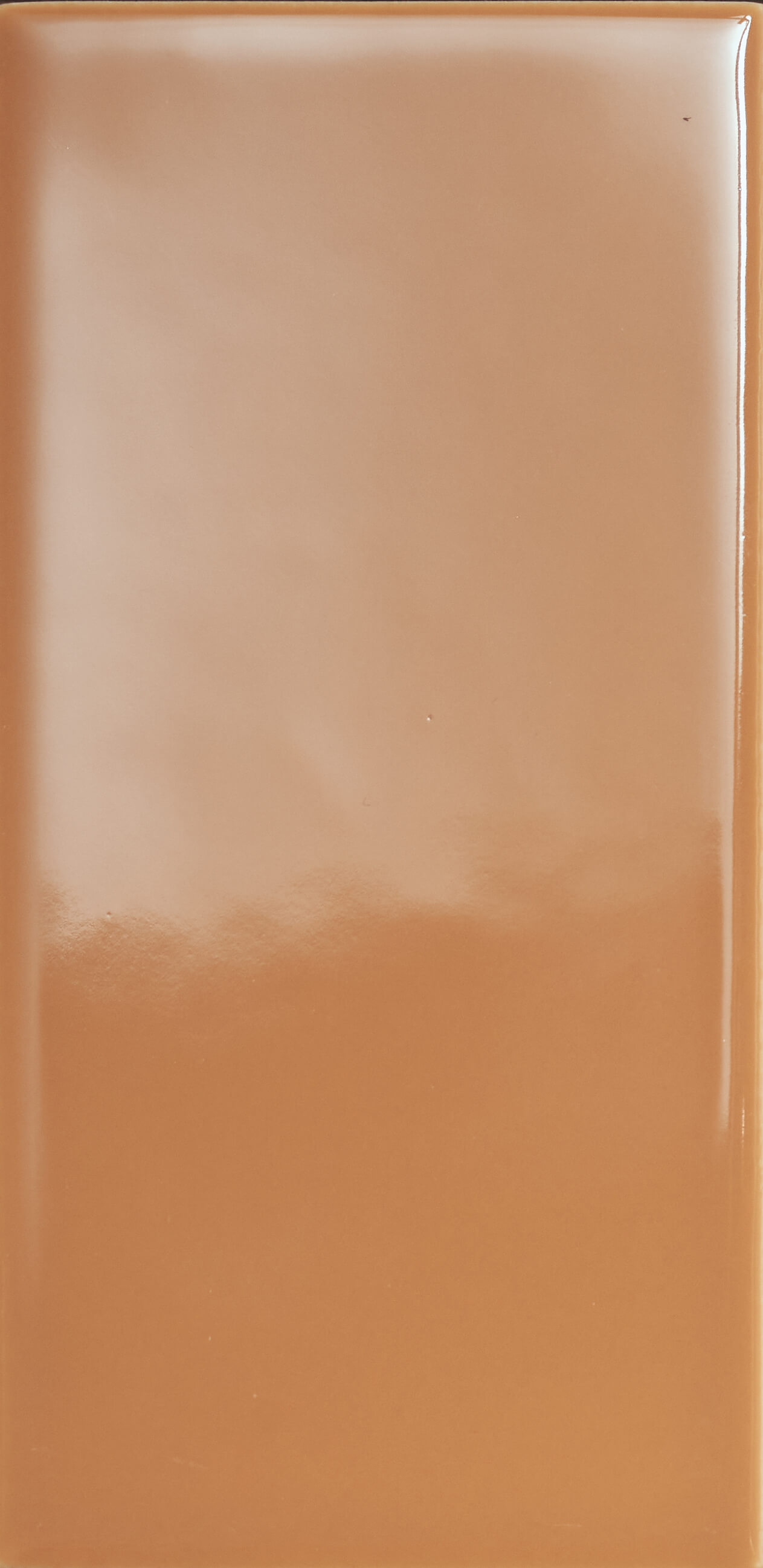Настенная плитка 41zero42 Mou Caramel Glossy, 6.2x12.5, моноколор, коричневая, глянцевая