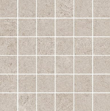 Мозаика Sant'Agostino Highstone Mosaico Greige, 30x30, под бетон, бежевая, матовая