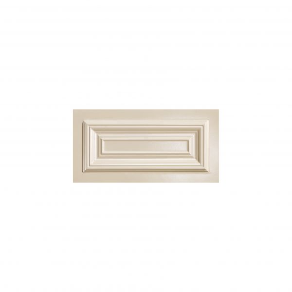 Декор Petracer's Italiano 800 Cassettone Bianco, 20x40, под обои, бежевый, матовый