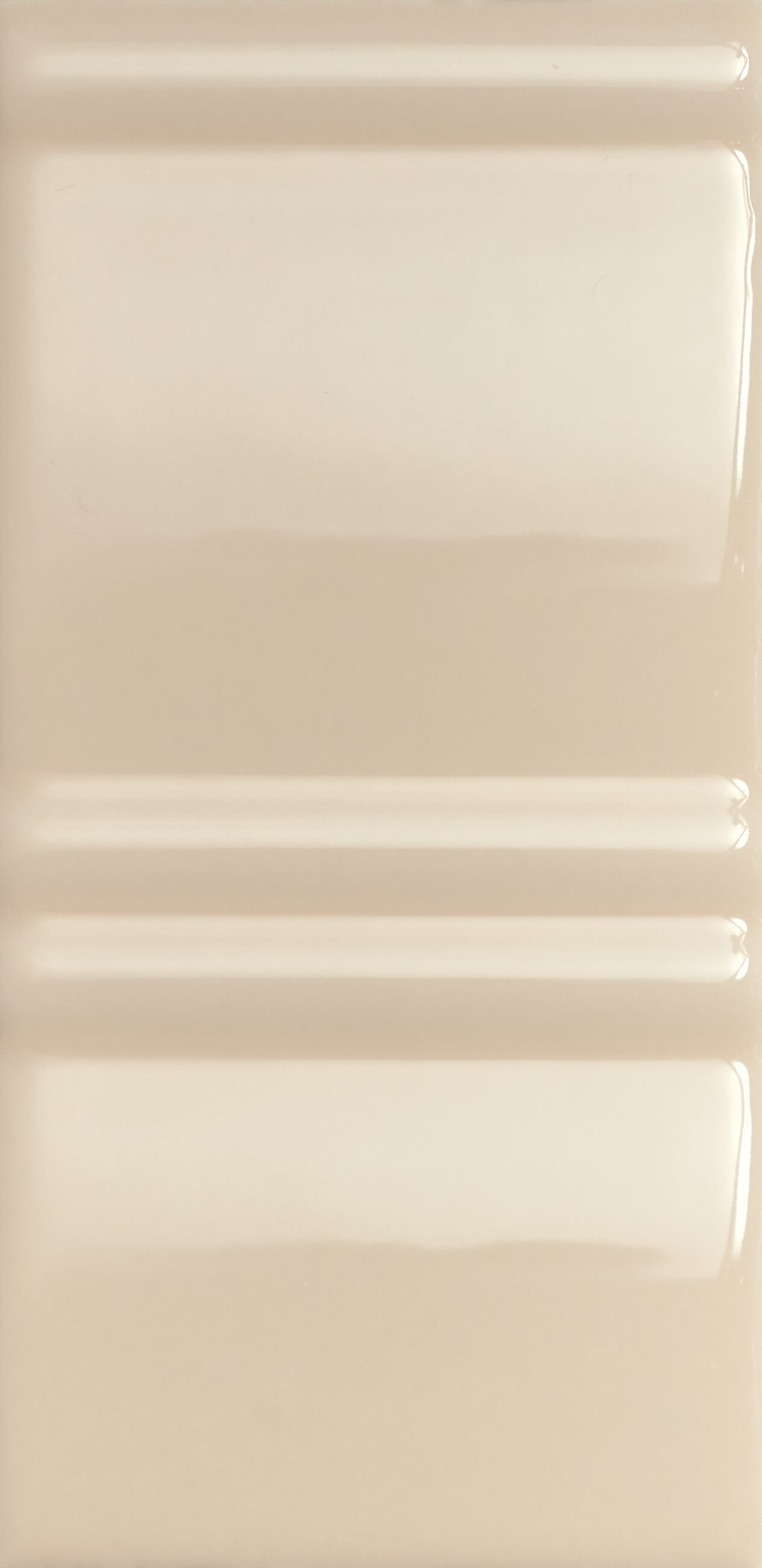 Настенная плитка 41zero42 Mou Butter Glossy Mix, 6.2x12.5, моноколор, бежевая, глянцевая