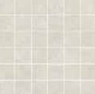 Мозаика Memory Of Cerim Mos. Blanco, 30.4x30.4, под бетон, белая, матовая