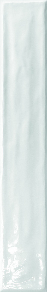 Настенная плитка Vilar Albaro Ava White, 5x30, под майолику, белая, глянцевая