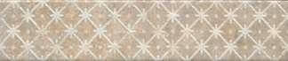Декор Kerama Marazzi Брюссель 1 матовый, 6x28.5, под камень, бежевый, матовый