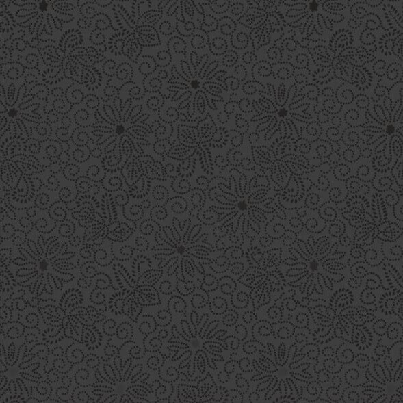 Напольная плитка Керамин Монро 5П, 40x40, под обои, антрацит, матовая