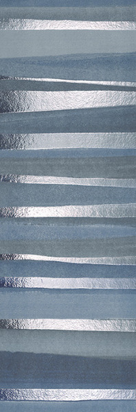 Настенная плитка FAP Ceramiche Deco&More Texture Seaside RT, 30.5x91.5, под обои, серебряная, матовая